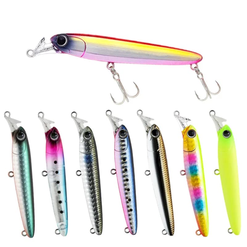 Floating Fishing baits Type Minnow 75mm 13g, Wobbler for All Waters, Artificial Sludge Sludge baits, Carp Fishing Accessories