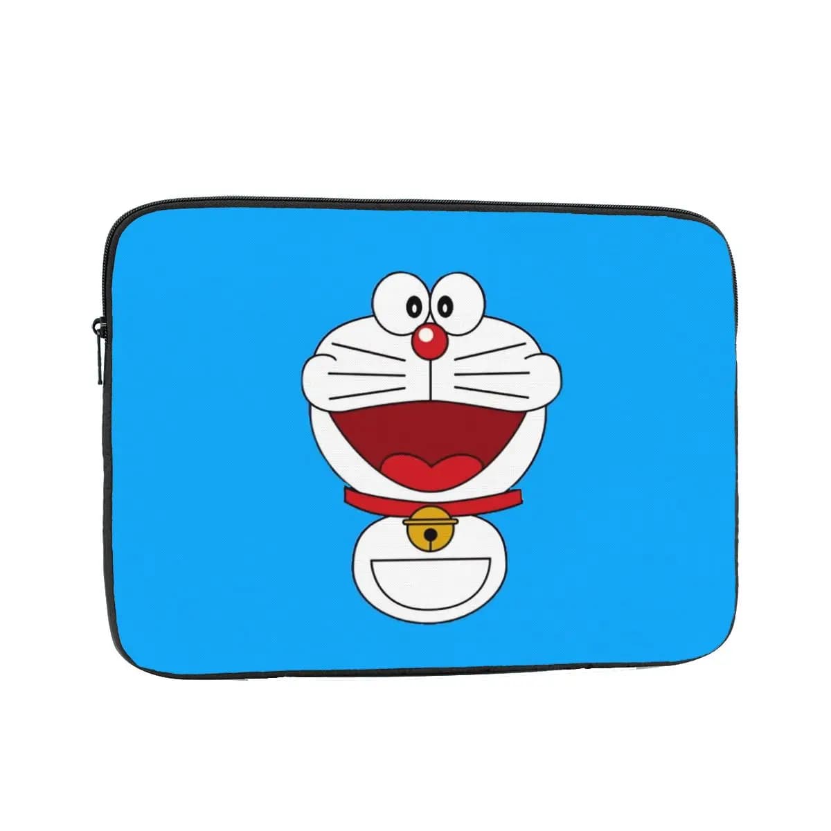 Custodia Protettiva per Laptop da 10, 12, 13, 15, 17 Pollici con Motivo Doraemon, Borsa Antiurto per Notebook