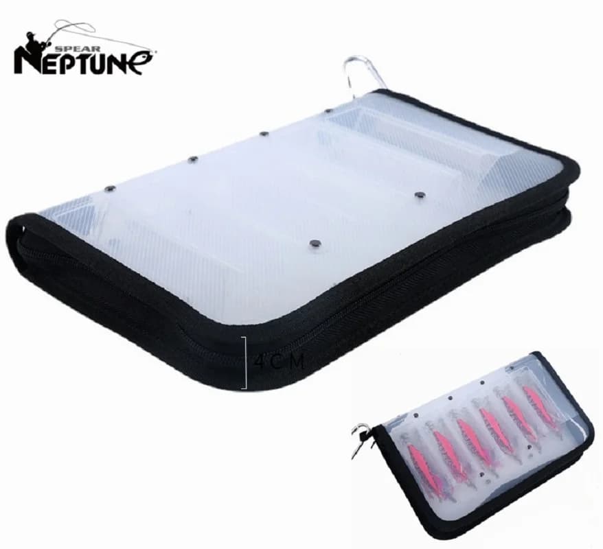 Borsa da pesca Custodia Octopus Egi Squid Jig Scatola di immagazzinaggio Borsa con richiamo duro Gancio Custodia protettiva Borsa per attrezzatura da pesca d'acqua dolce impermeabile
