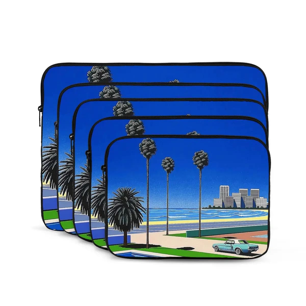 Hiroshi Nagai Vaporwave Borsa per laptop per notebook Custodia per notebook Custodia protettiva per tablet Custodia antiurto