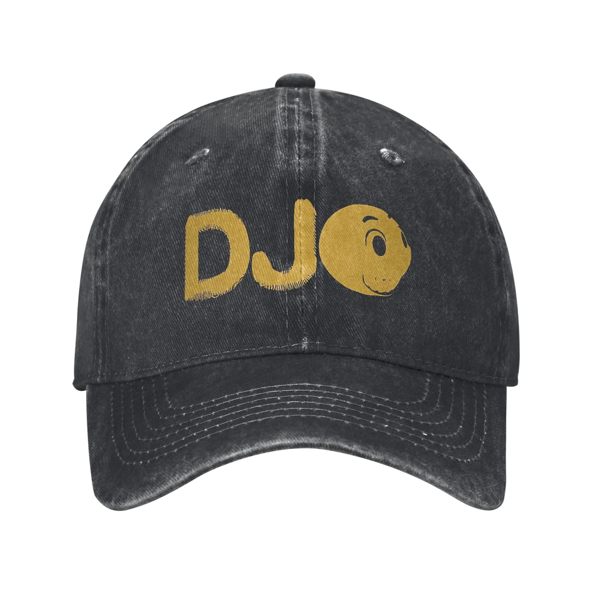 Cappellino da Baseball Estivo Djo Music, Traspirante, con Logo Personalizzato, Stile Hip Hop, per Uomo, Casual, Sport all'Aperto, Snapback