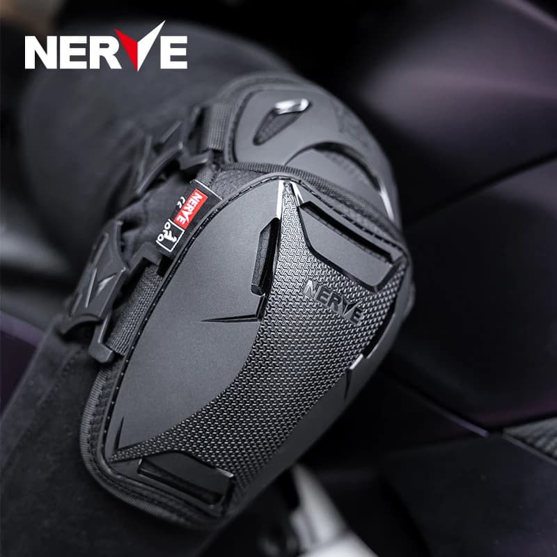 NERVE Motorcycle Knee Pad Protector for motocross CE2 Running Knee Pad Offroad Knee Pad MTB Moto Joelheira Safety Protection
