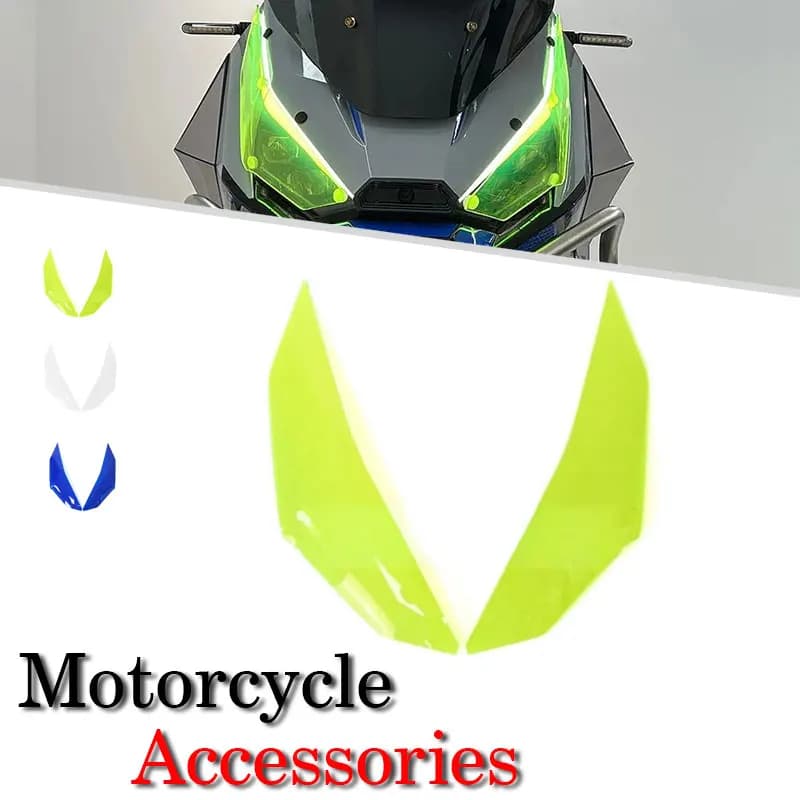 368G 368 Motorcycle Acrylic Front Headlight Guard Head Light Lens Cover Protector For For ZONTES 368G G368 368 G