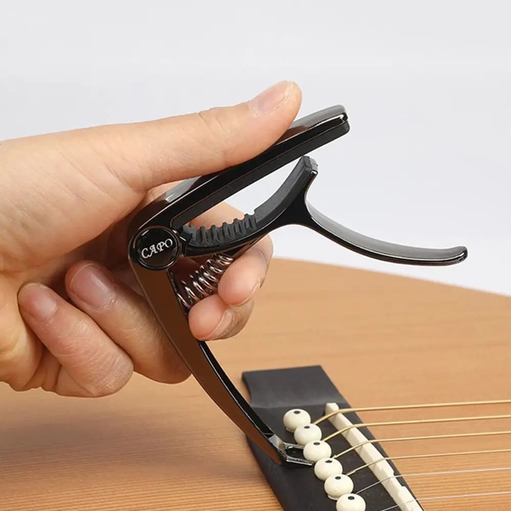 Accessori Universali per Chitarra, Clip Portatile per Trasposizione, Clip per Chitarra Acustica, Gadget per Chitarra, Strumento Musicale per Ukulele