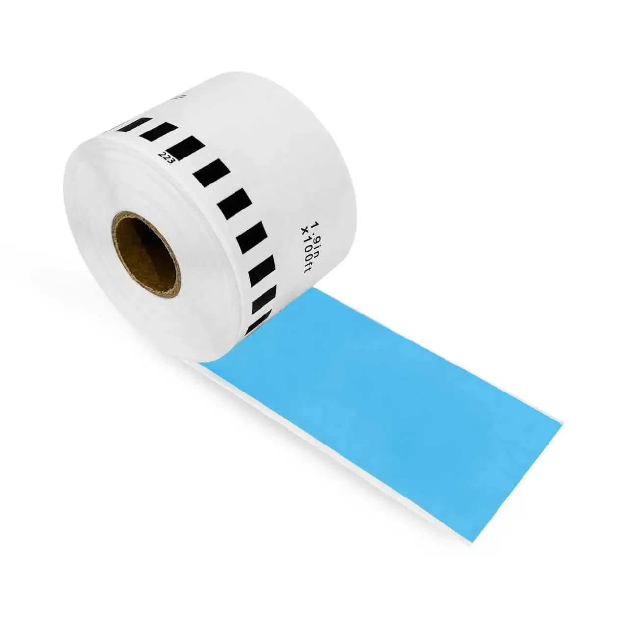 Wholesale Compatible Brother DK-22223 Continuous Color Labels 50mm x 30.48m without label holder cartridge