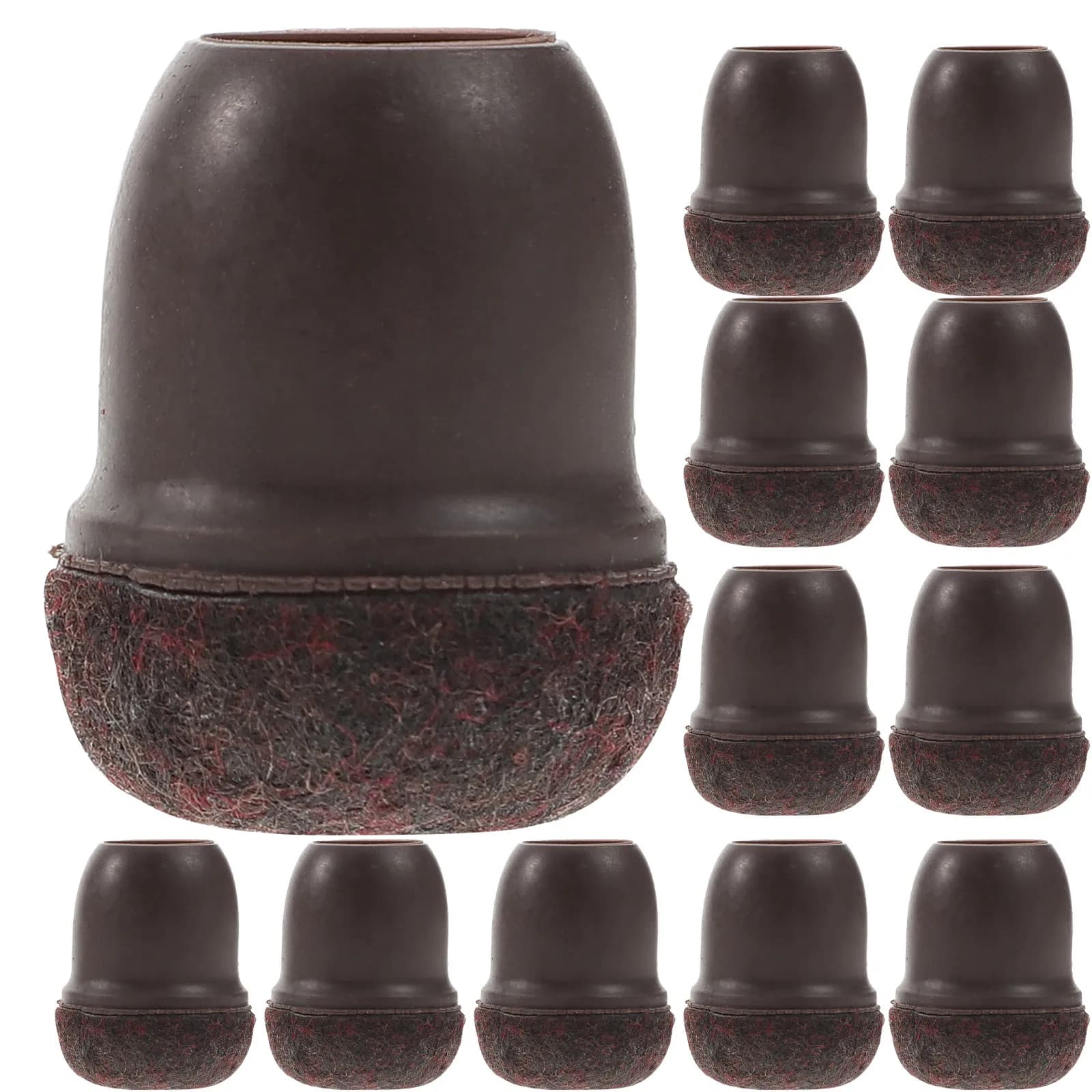 24 Pezzi Protezioni per Gambe di Sedie, Coperture Elastiche Premium per Piedi di Mobili, per Pavimenti in Legno, Facile Installazione Senza Attrezzi, Antiscivolo per Tavoli e Divani