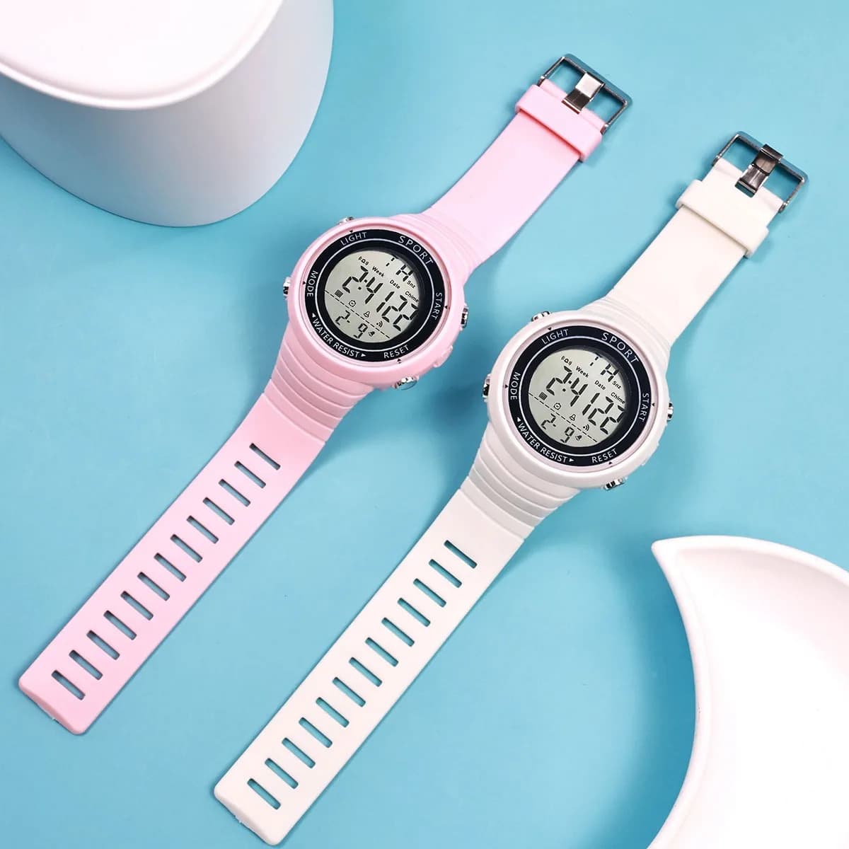 Electronic Watch for Students Multifunction Sports Clock for Boys and Girls Alarm Clock Waterproof LED Digital Wrist Watch for Women