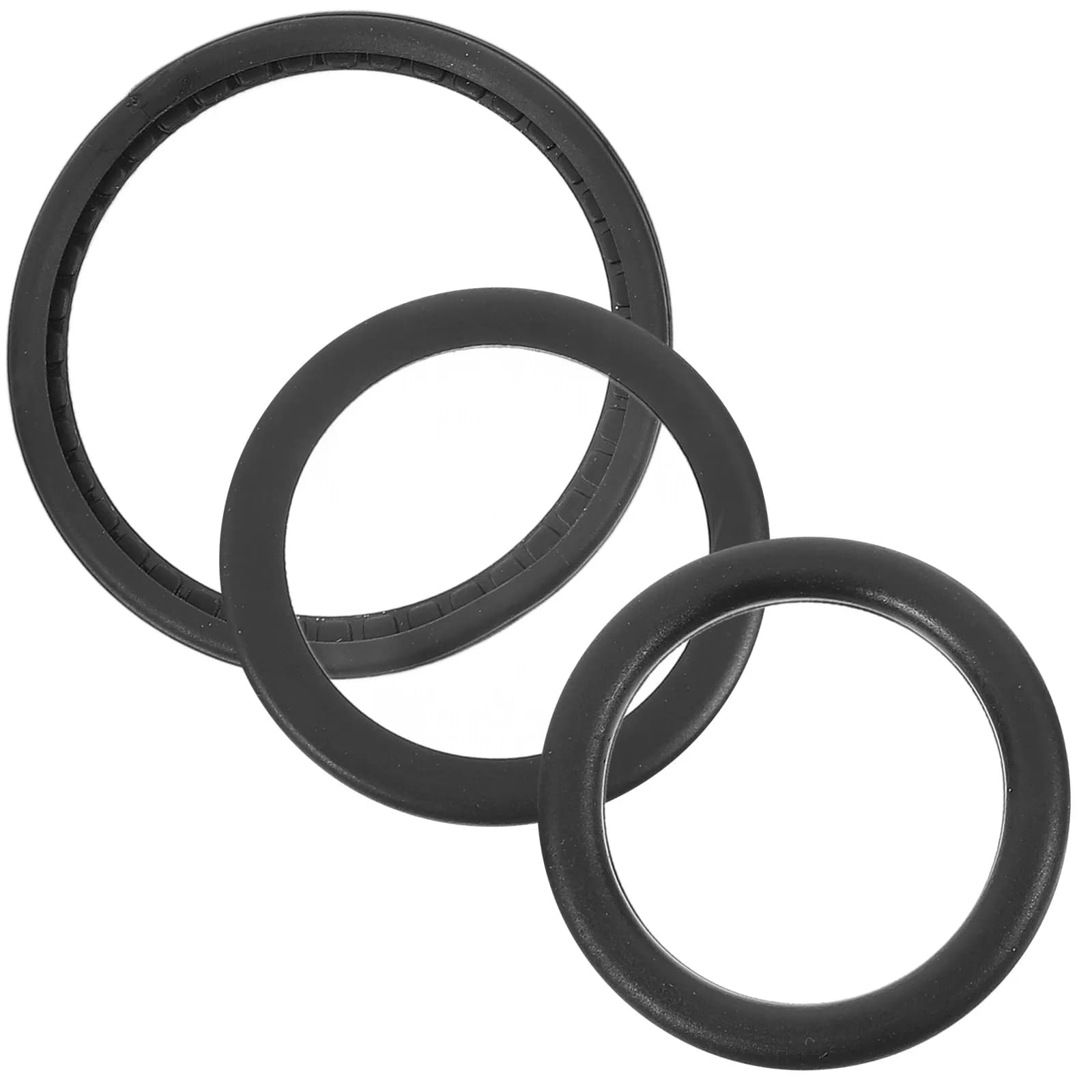 1Set Stethoscope Diaphragm Replacement Kit with Anti-Slip Ring Comfort Diaphragm Assembly for Stethoscope Repair
