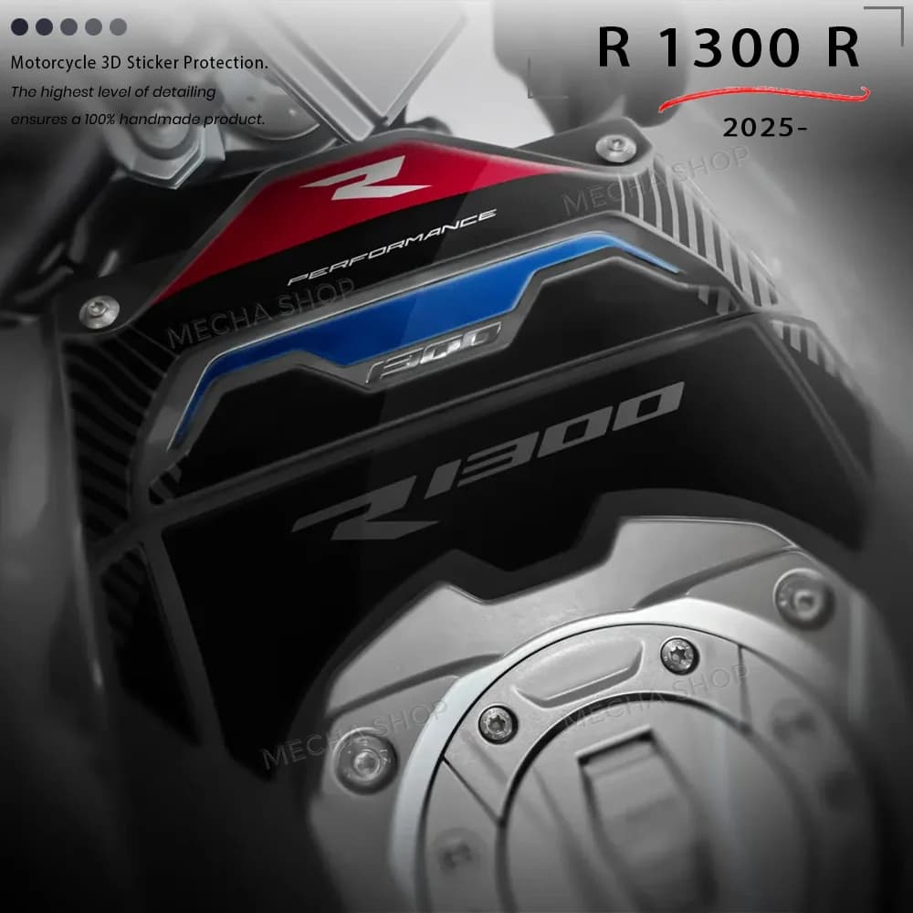 Adesivo 3D per la zona del tappo del serbatoio, accessorio moto per R 1300 R 2025-2026 Performance R1300R