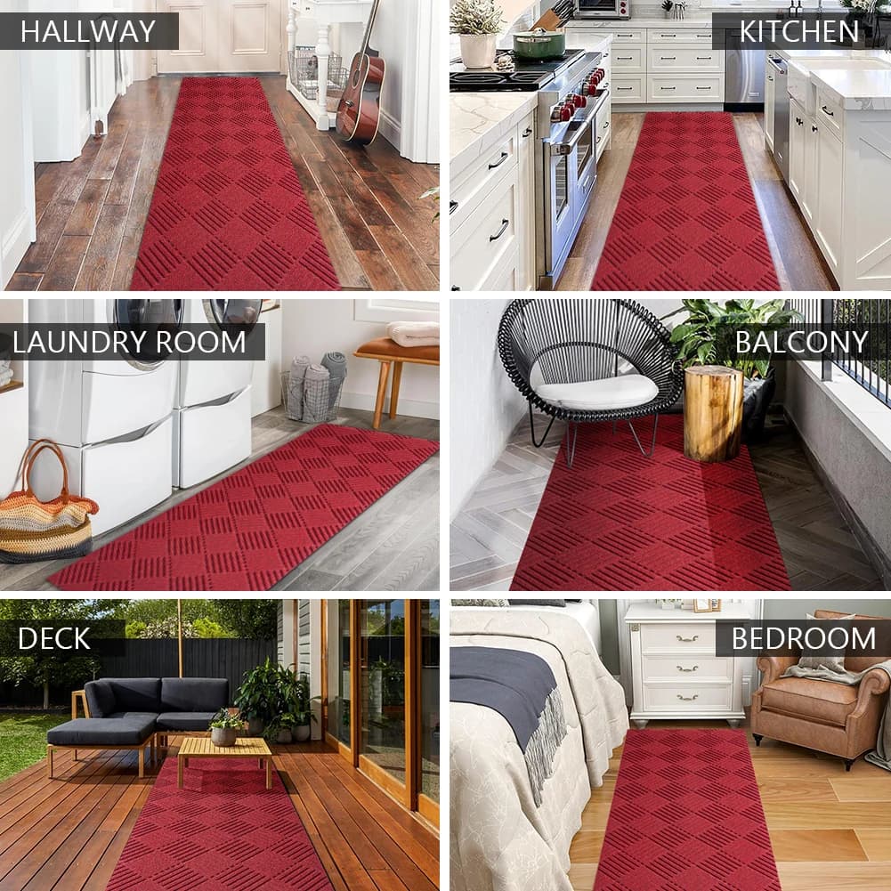 LITA corridor mat, non-slip, waterproof, washable, outdoor, for floor, entrance, garage
