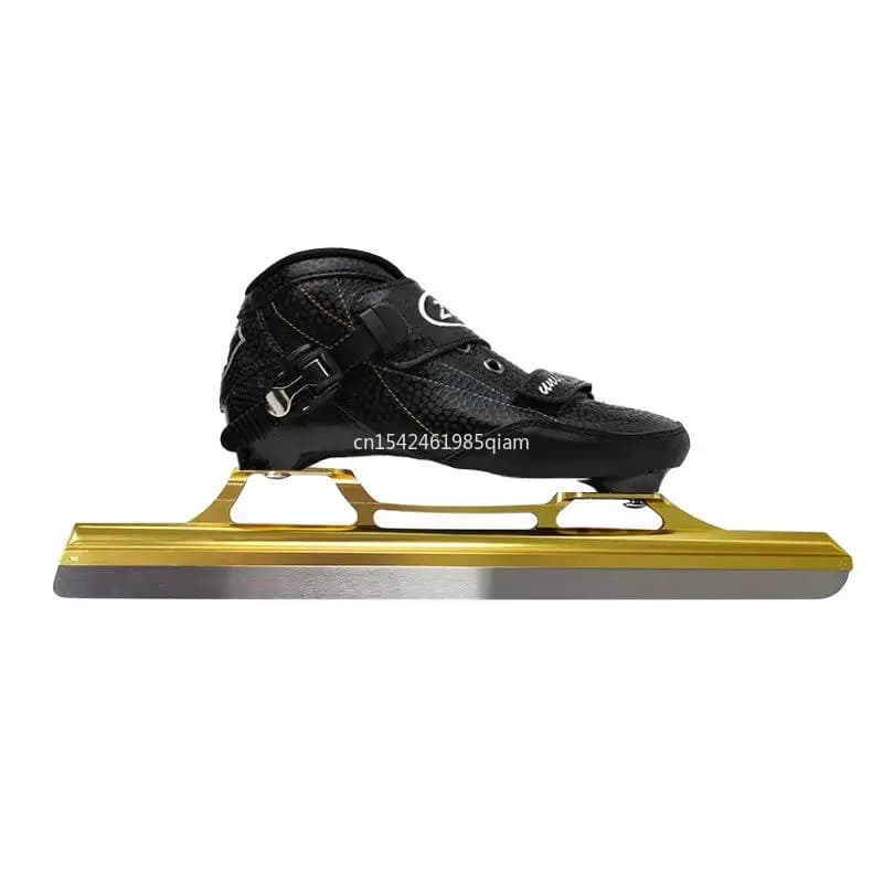 Pattini da ghiaccio CT in fibra di carbonio con 380mm 410mm 430mm 62 pattini da ghiaccio velocità pattini pattini nero blu Bianco gara di pista da campo femminile