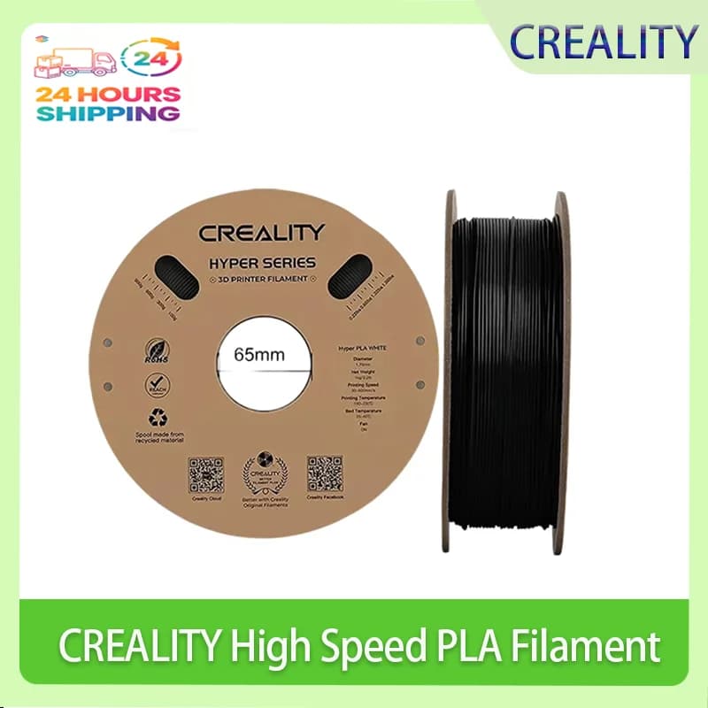 CREALITY High Speed PLA Filament 1.75mm 1KG Hyper Series PLA Consumables 3D PLA Filament for Creality K1/K1 Max/Ender-5 S1