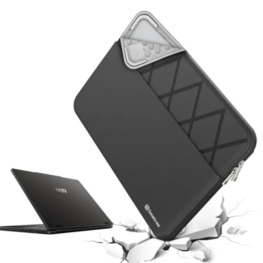 Custodia per laptop da 15,6 pollici per MSI Creator 15 A11/A10, Stealth 15M/15, Alpha 15 A4DEK/A3DD, Stealth GS66 12U/11U/10U/10S, WS66 11U