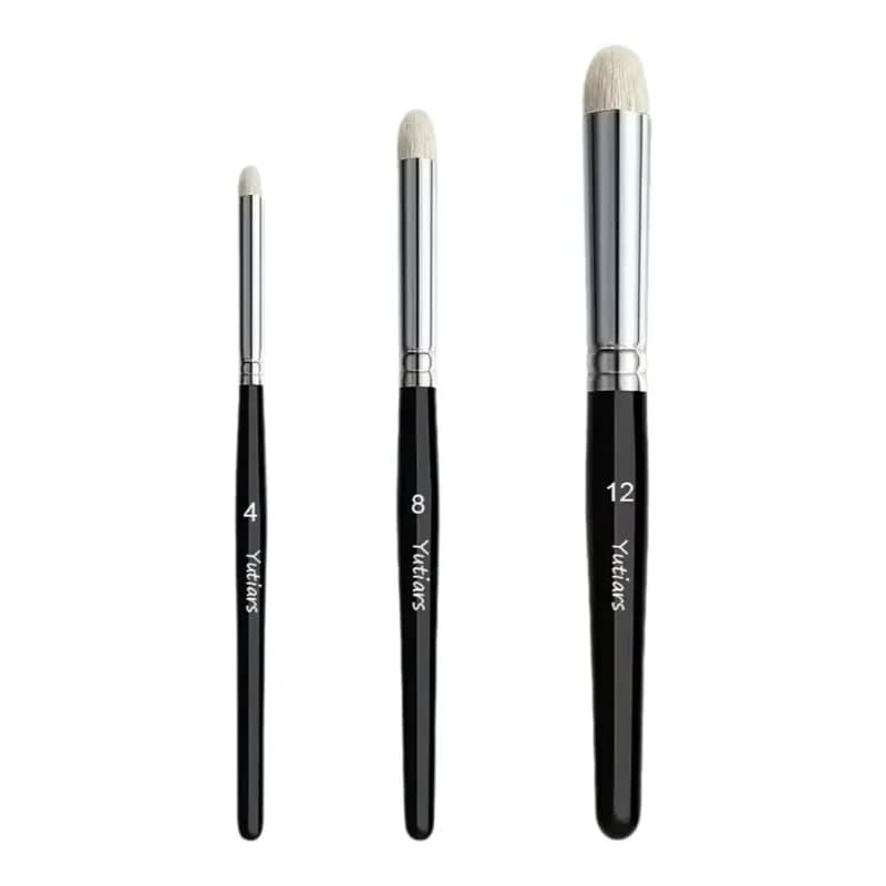 Miniature Paint Brush Set Fine Detail Drybrushes for Acrylic Watercolor & Model Painting with Wooden Handles
