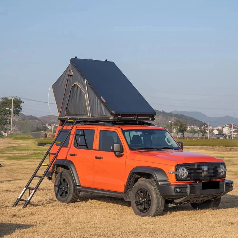 Factory Hot -Outdoor Car Camping Aluminum 4Wd Top 4X4 Rooftop Tents Hard Roof Tent Sale