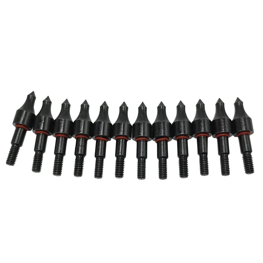 Punto bersaglio per tiro con l'arco Linkboy, 100gr, 8-32 ID, 7,6 mm, diametro esterno 8,8 mm, punta di freccia per accessori per tiro con balestra, 50 pezzi