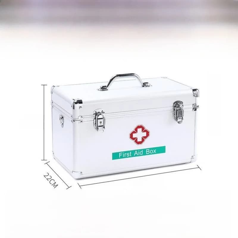Cassetta di Pronto Soccorso Portatile per Casa e Auto, Organizzatore di Grandi Dimensioni, Kit di Emergenza per la Salute dei Bambini, Pratico e Facile da Trasportare