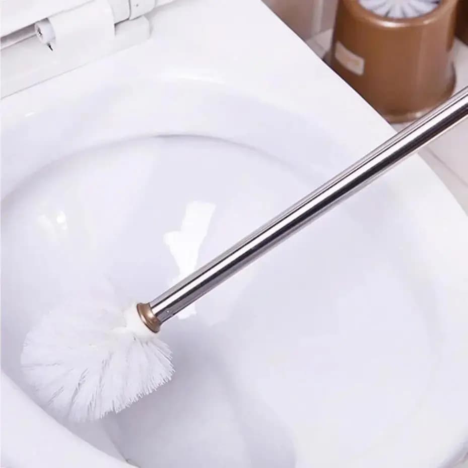 Nuovo 1 Pezzo Porta Spazzola WC Universale di Ricambio Bianco Nero, Strumento per la Pulizia, Spazzole di Ricambio, Accessorio per Bagno Domestico