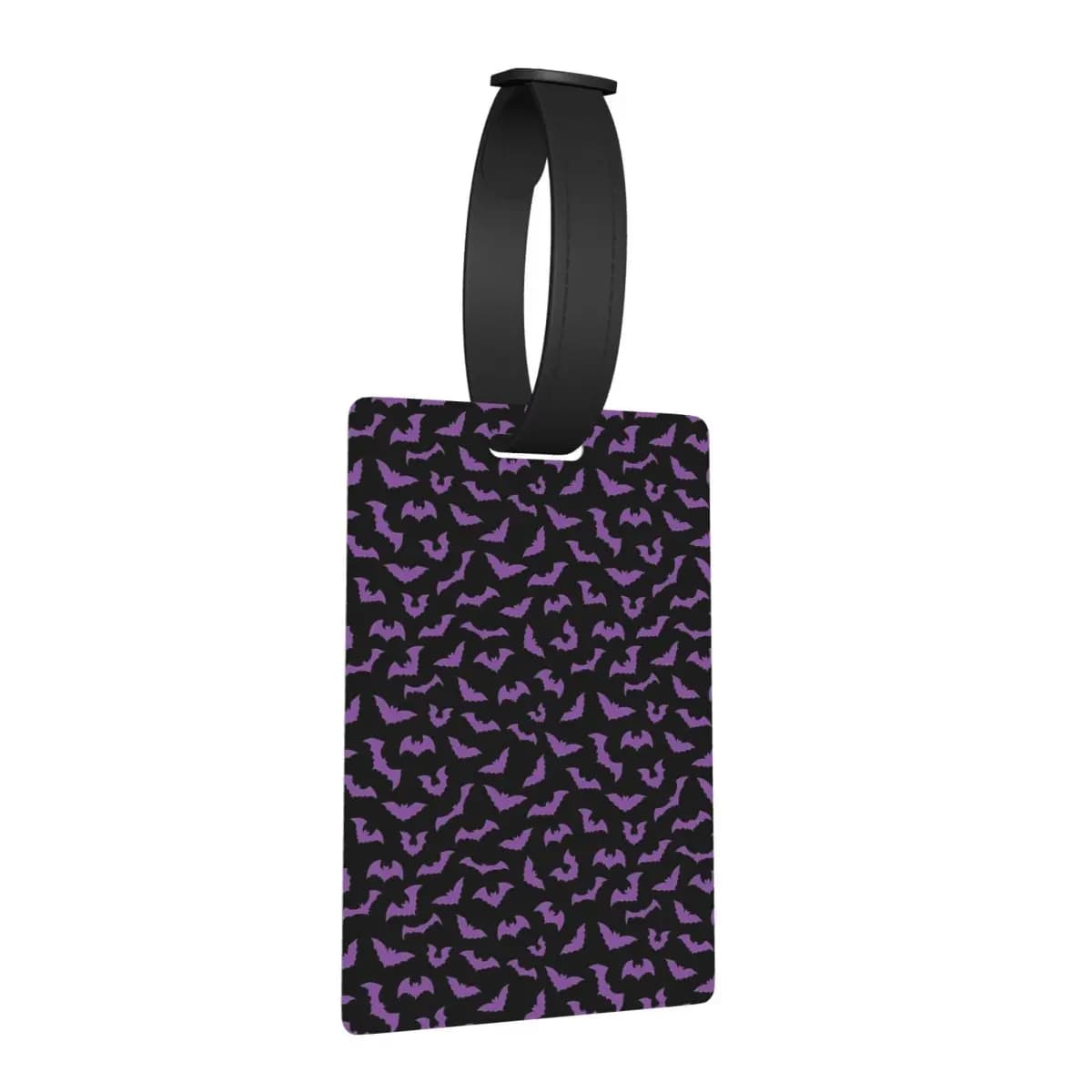 Etichette per Bagagli Viola Stile Pastel Goth Candy Punk, Accessori per Valigie, Targhette per Bagagli da Viaggio, Porta Etichette con Spazio per Nome e Indirizzo