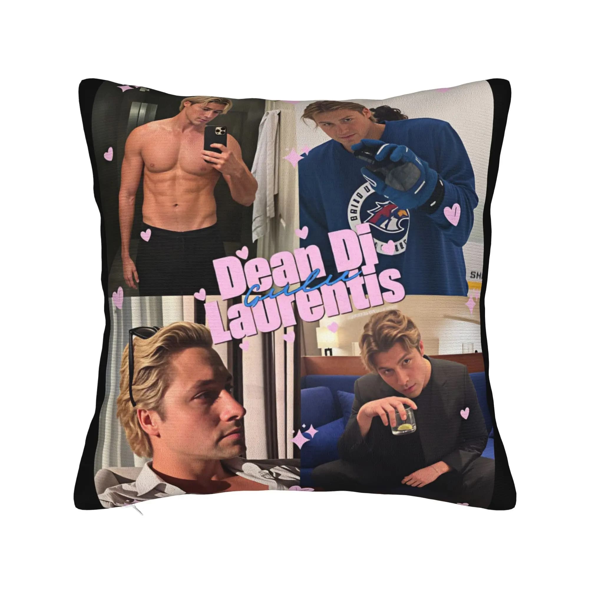 Off Campus I love Dean Di Laurentis Hockey PosterPillow Cover Comfy Cushion Cover Novelty Pillow Case For Sofa Home Decoration
