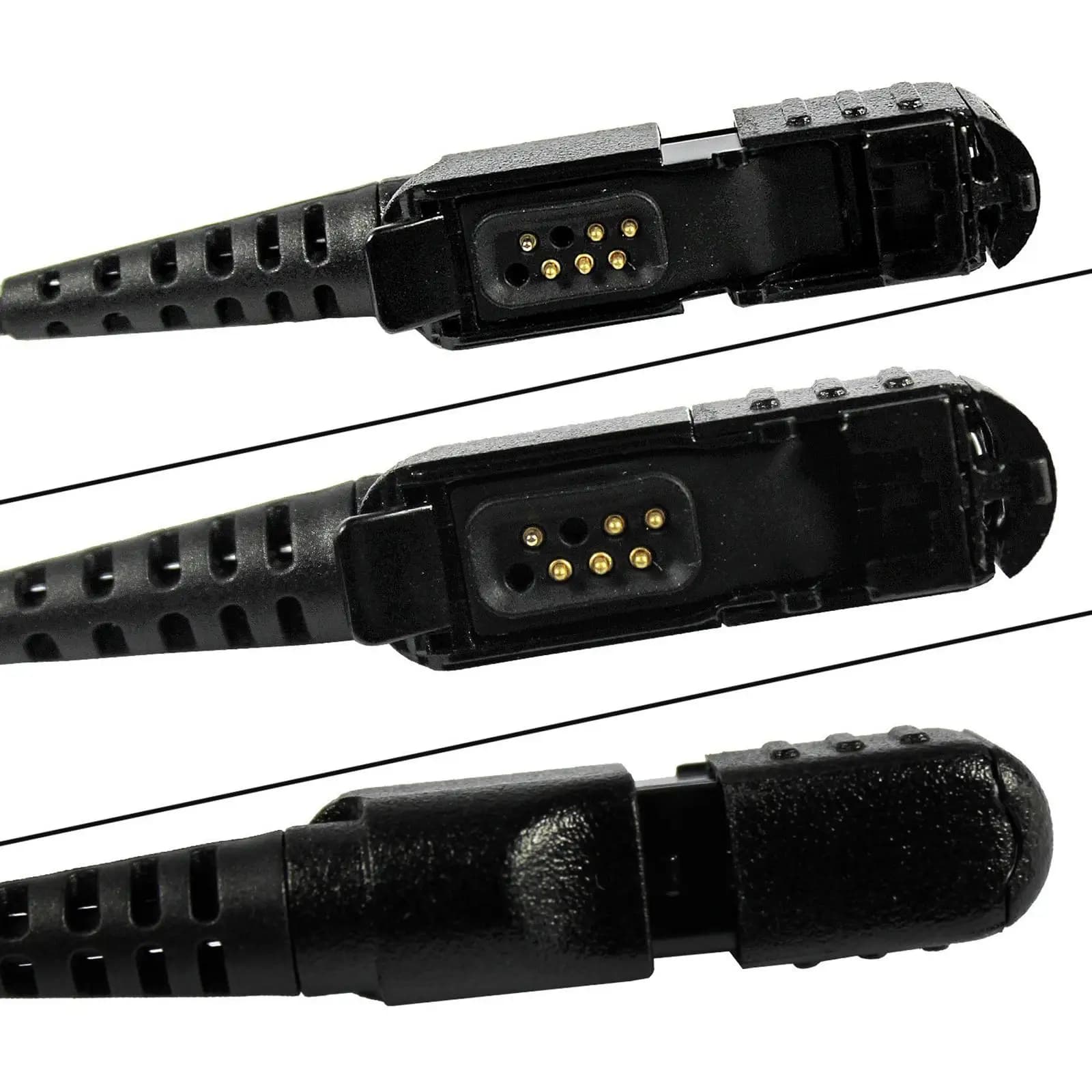 Auricolare Walkie Talkie con Microfono PTT e Gancio per Orecchio, Cuffia di Sorveglianza per Motorola DP2000 Dgp 5050E Xir P6620 Dgp 5550E