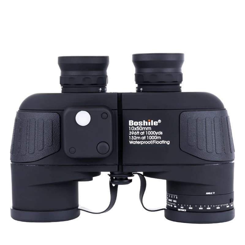 Boshile Azoto Bak4 10X50 Binocolo Telescopio Potentes Beebest Binocolo con bussola ad alta risoluzione