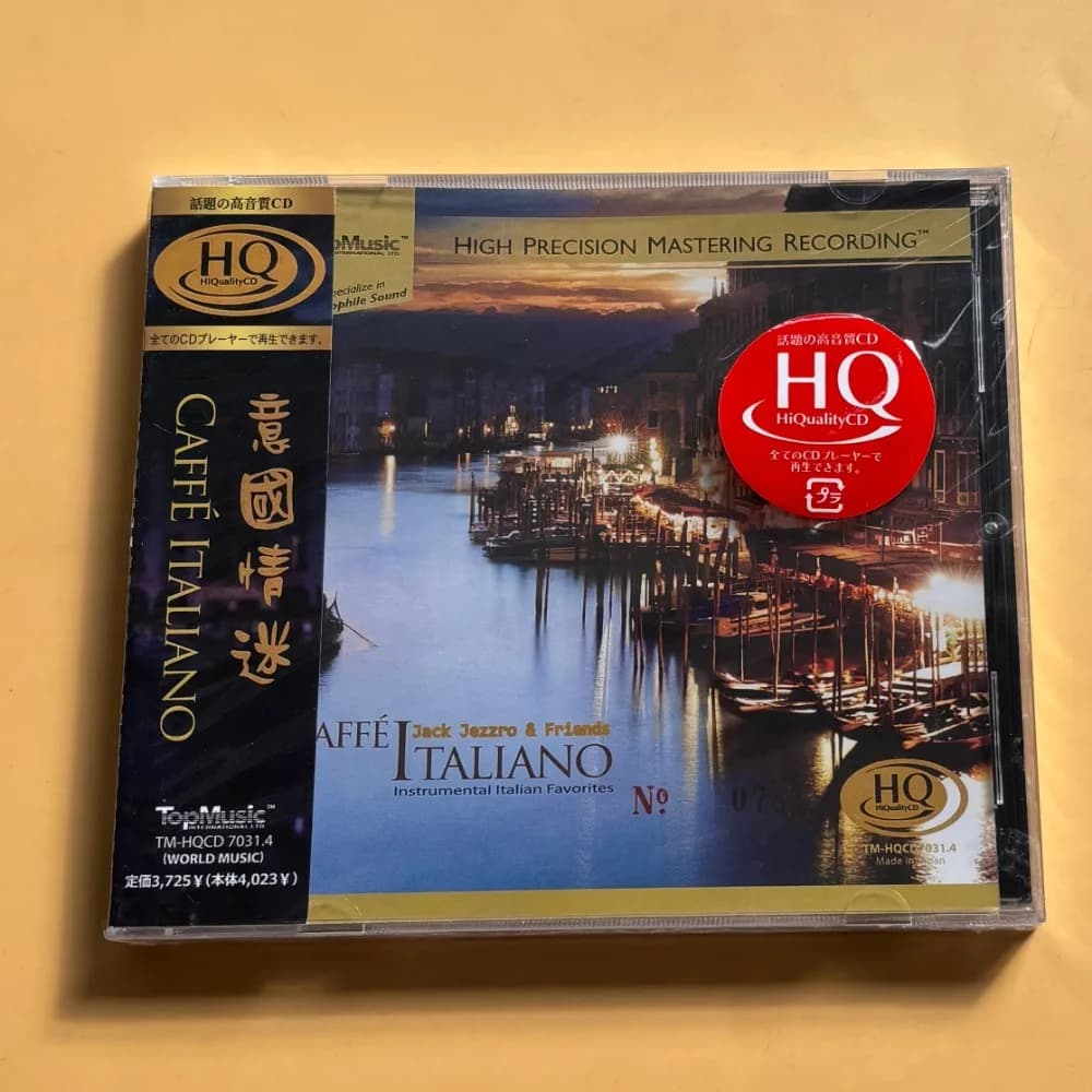 Ltalian Coffee Music CD Relaxing Smooth Italian Bossa Nova & Lounge Music Perfect For Coffee Time Brand New Sealed In Stock