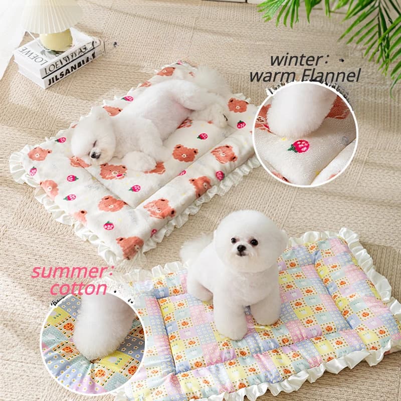 Tappetino per Animali Domestici, Cuccia per Cani e Gatti, Coperta Ispessita per Cani e Gatti, Materasso Caldo Invernale Lavabile, Coperta per Animali, Accessori per Animali Domestici