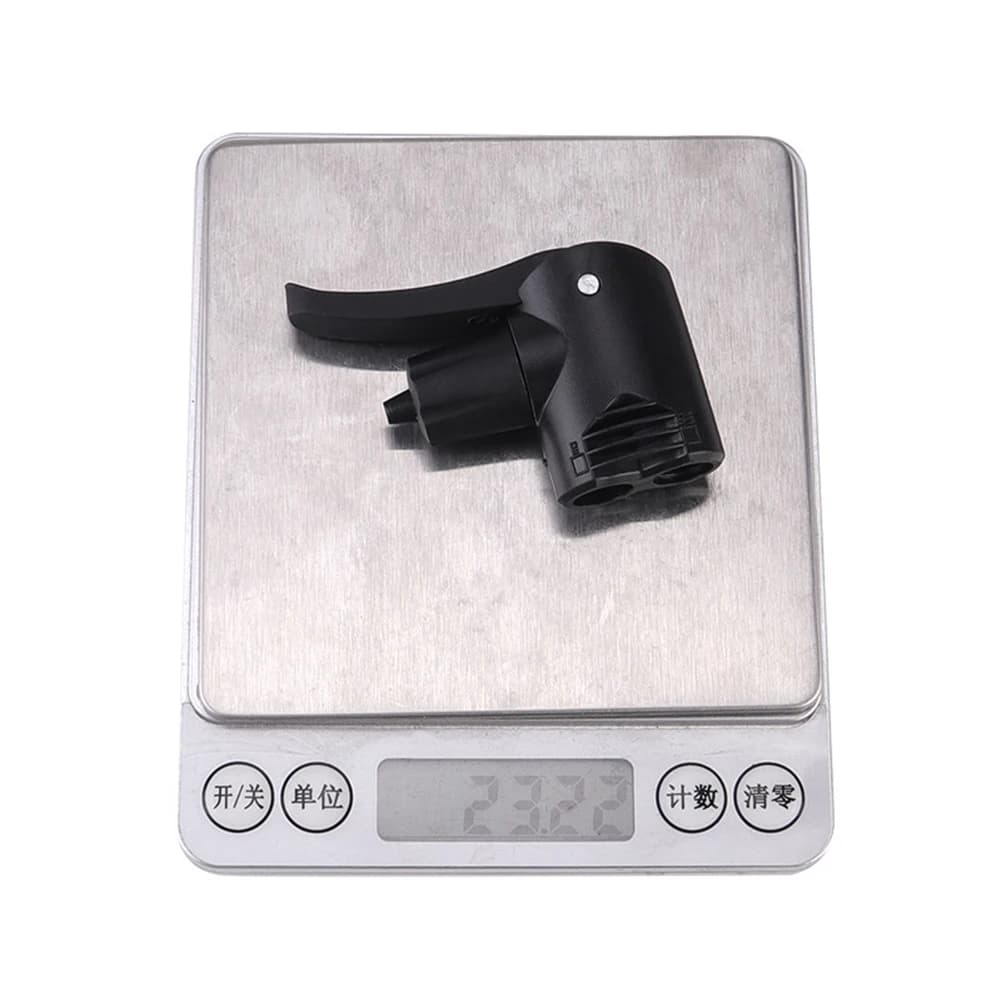 Set di ugelli per pompa da bici da 5 pezzi Ugello autocommutabile Ugello per pompa da bici Ugello d'aria multifunzionale Avventure ciclistiche