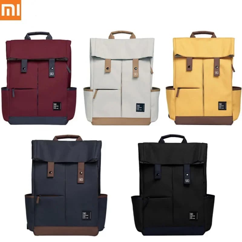 Zaino Mijia Urevo 90Fun per College e Scuola, Borsa Impermeabile per Laptop da 15.6 Pollici, Zaino da Viaggio Outdoor Smart