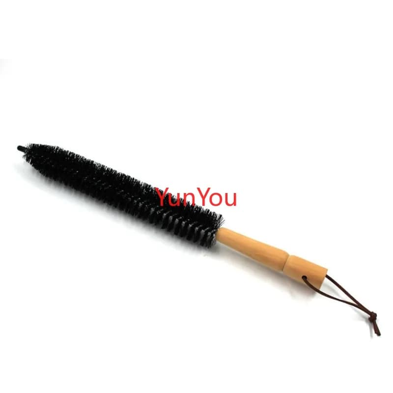 Hot selling pipe brush, inner wall pipe, range hood cleaning brush, pom pole chimney brush with wooden handle brush