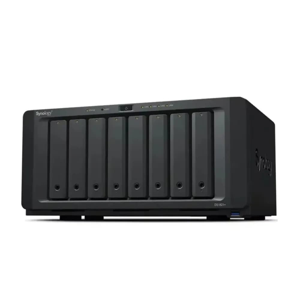 DiskStation DS1821 + 8-bit NAS Network Storage Cloud as a Service (excluding HDD) Spot, 1 Year Warranty