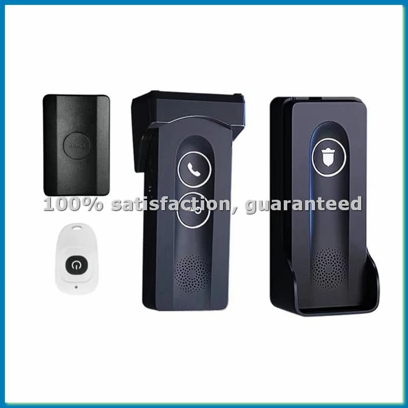Nuovo Citofono Wireless per Esterni a Lunga Distanza 800M, Sblocco Porta, Interfono Bidirezionale 433MHz A-A25R