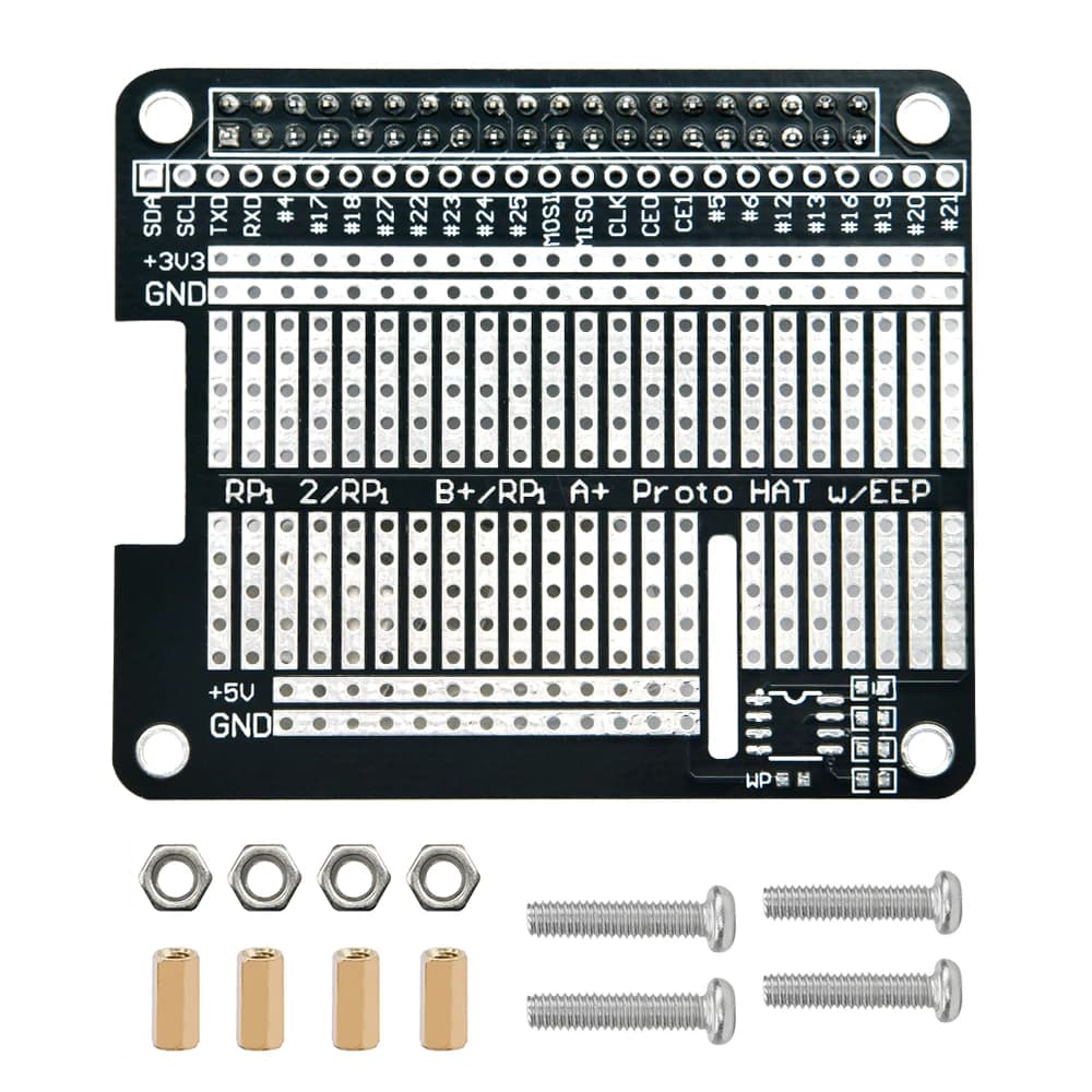 Prototype DIY expansion card Raspberry Pi PCB compatible PCB screen for Raspberry Pi 4B/3B/3B card for DIY startup projects