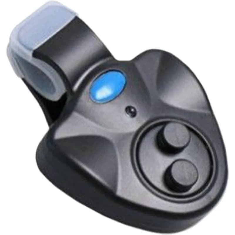 Indicatore di Abboccata per Canna da Pesca - Allarme per Abboccata con Segnale LED, Accessorio Portatile per la Pesca con Alimentazione a Batteria