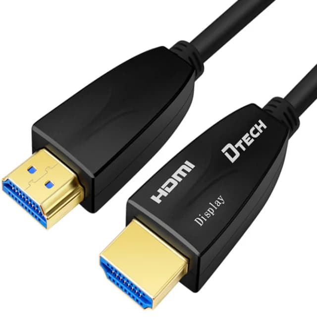 Cavo in fibra HDMI 2.0 20M 4K Campione gratuito e consegna gratuita Cavo da telefono a TV Cavo HDMI Cavo USB tipo C a HDMI