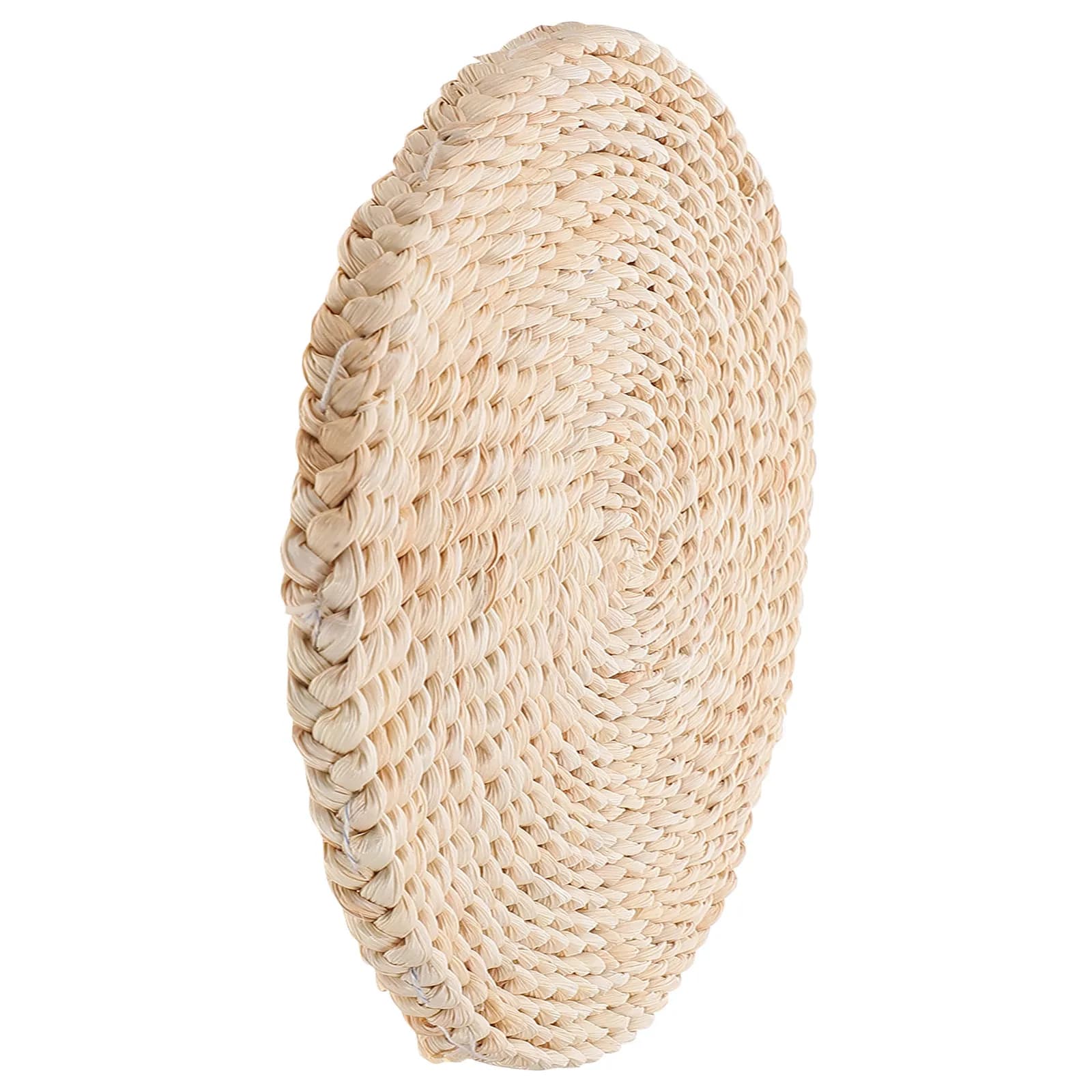 1Pcs Thickened Woven Comfortable Rounded Seat Cushion for Yoga Meditating Tea Room Foyer Childrens Room Indoor Use