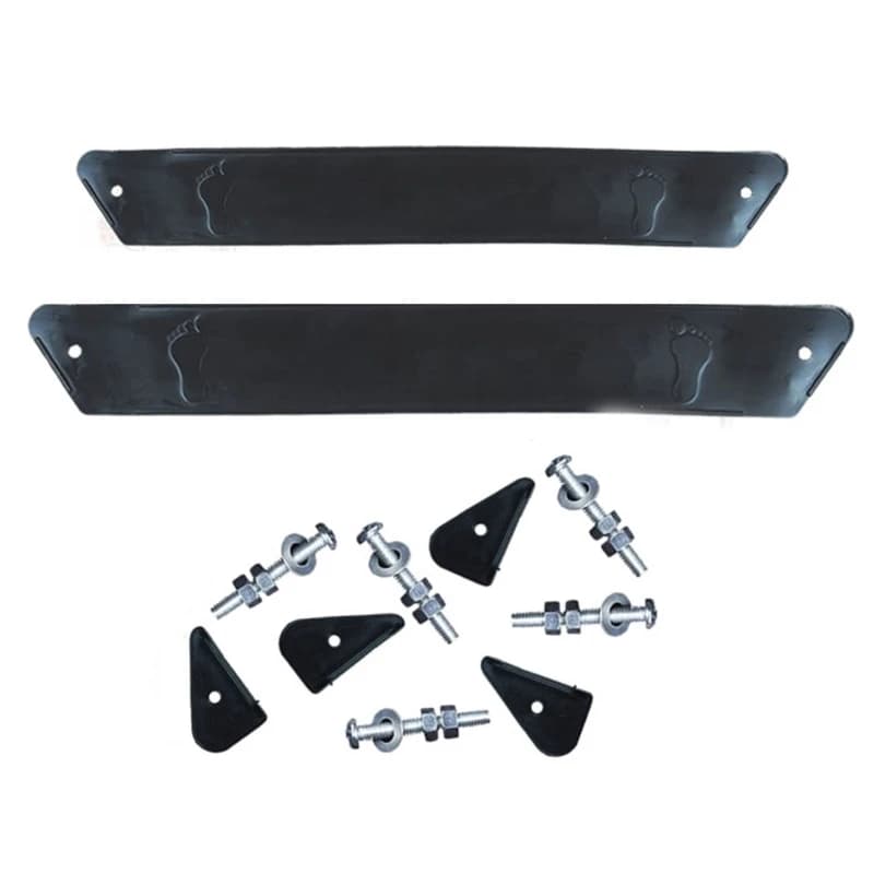 Passeggino antiscivolo pedale pedale accessori per passeggino poggiapiedi antiscivolo passeggino compatto leggero nero bambino