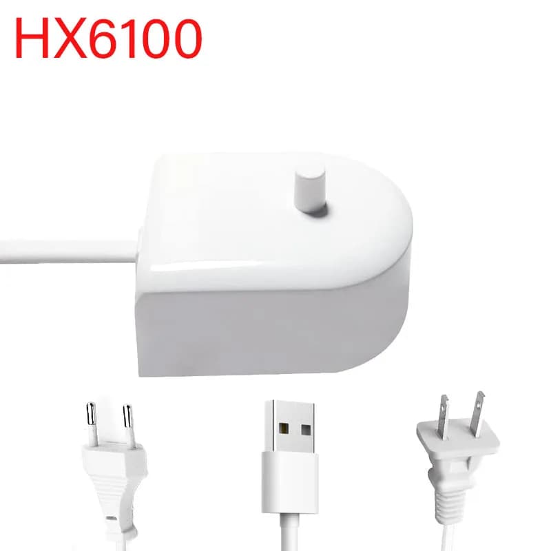 For Philips toothbrush HX8111 HX8141 HX8140 HX8211 HX8281 EU/US/USB Replace Spina HX6100 Electric Toothbrush Charger