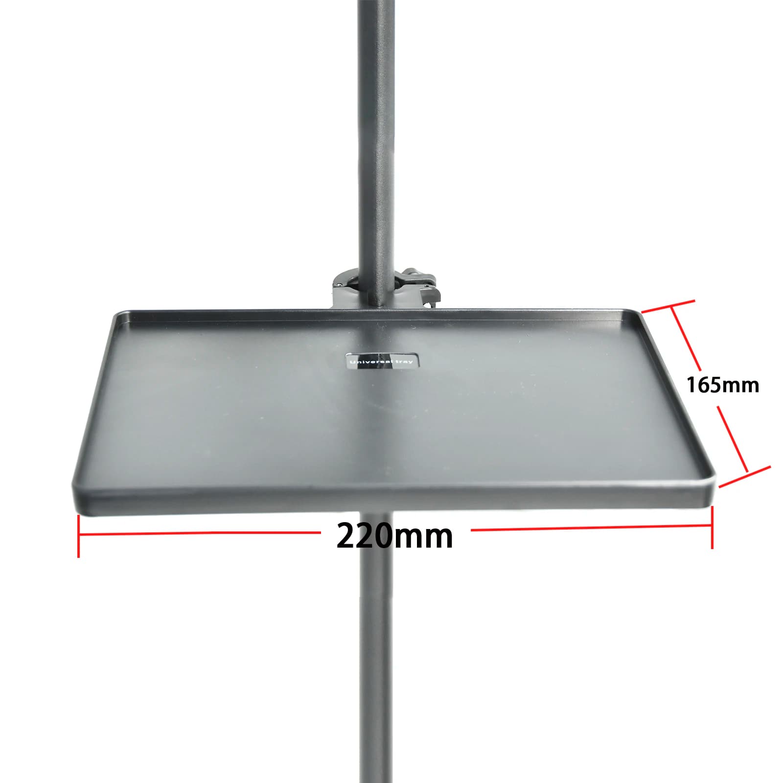 Vassoio universale per scheda audio Supporto per microfono per streaming live Morsetto fotografico Clip per piattaforma Vassoio cosmetico per trucco ciglia per lavoro