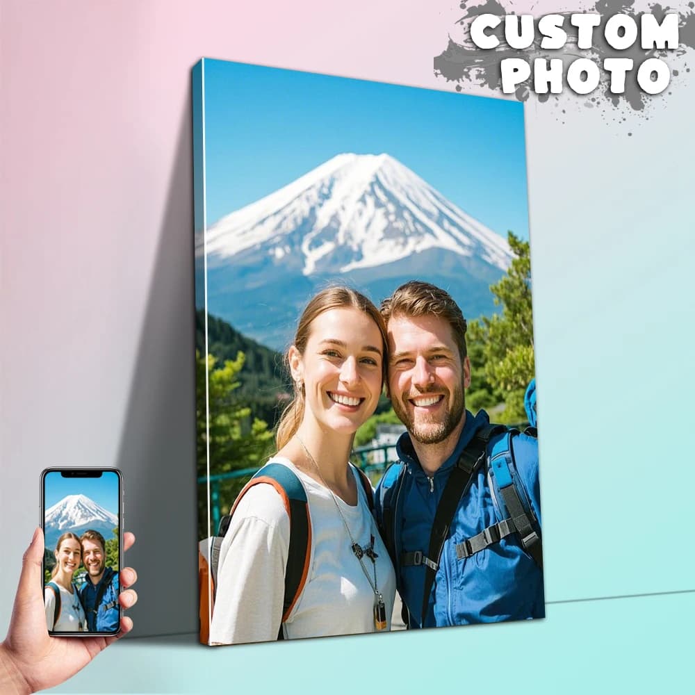 Custom Poster with DIY frame or frameless poster,Personalized Photos canvas,Custom Hanging Painting,Custom canvas wall decor