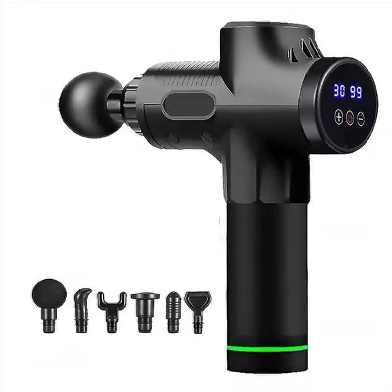 AB68 Deep Muscle Massage Gun Electric Percussion Pistol Massager For Body Neck Back Leg Fitness Tool