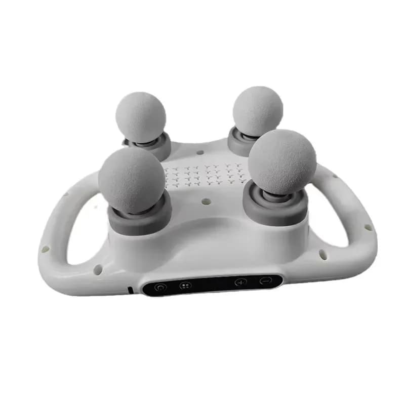 Electric Massage Portable 4 Textile Heads Deep and Muscular Head, Mini Gun to relieve Efficacy Pain on Feet and Life