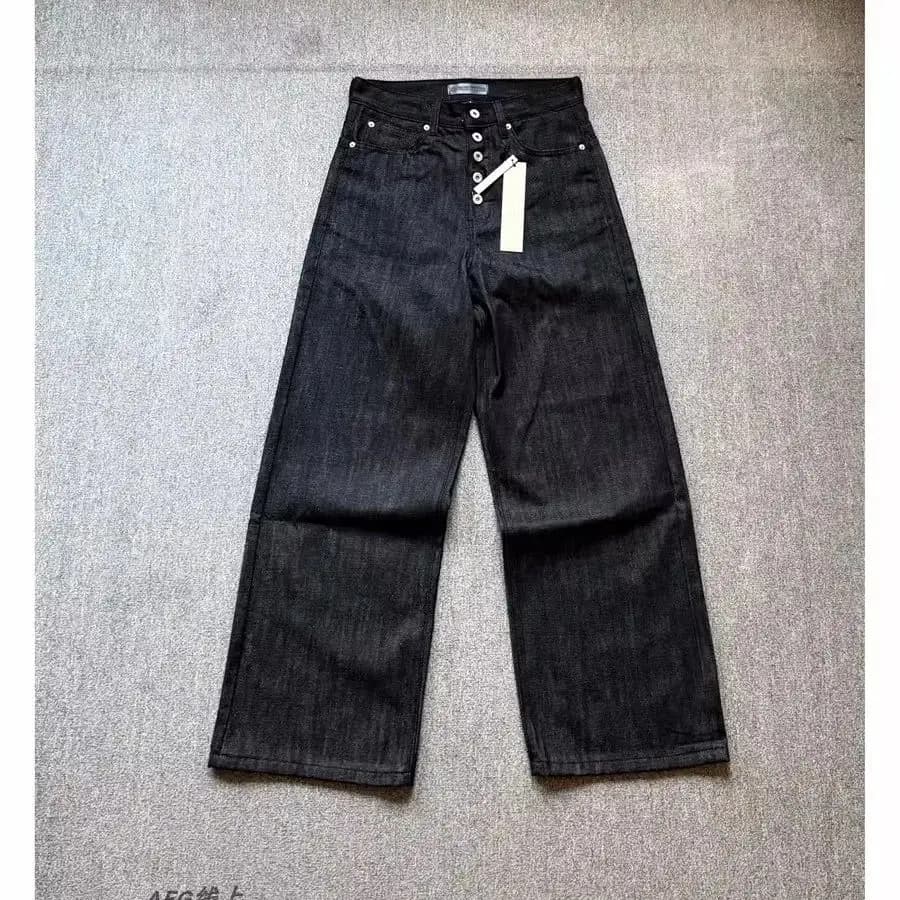 Nuovissimi Jeans Baggy No Faith Studios in Cotone Denim, Comodi Pantaloni Casual, Taglie S M L XL # E227
