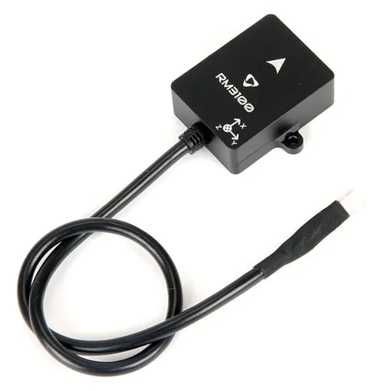 JABS-RM3100 Dronecan RM3100 Magnetometro, modulo bussola anti-derivazione a 3 assi ad alta precisione per drone FPV Ardupilot PX4 42Cm