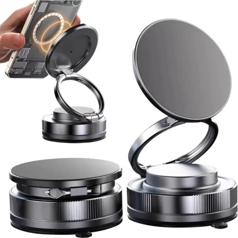 Nuovo Supporto Magnetico per Telefono da Auto 2026 - Supporto a Ventosa per MagSafe, Rotazione a 360° ° Supporto Magnetico Portatile Girevole e Resistente