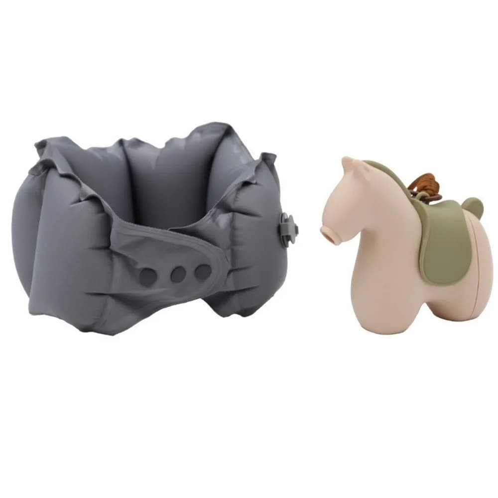 Protezione per il collo Cuscino gonfiabile per il collo Gonfiaggio pressato Cuscino da viaggio creativo a forma di U Comfort Super leggero