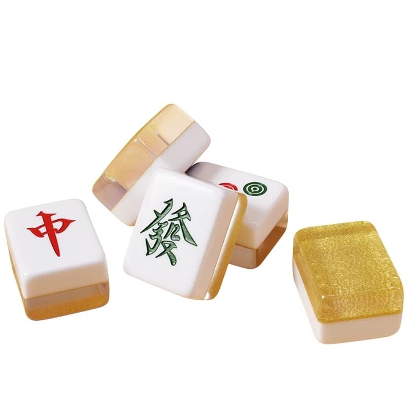 Piastrelle da mahjong da esterno portatili e comode per quattro persone in Malesia