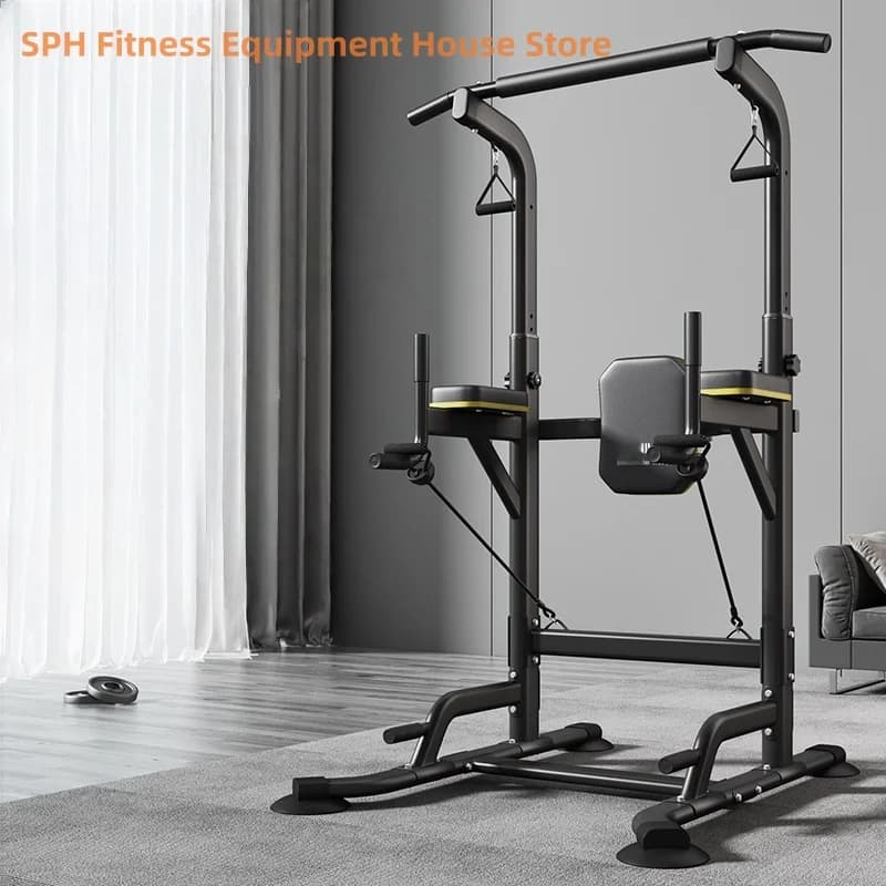 Gym Fitness Multifunction Pull-Up Rack Horizontal Bar Weight Muscle Training Body Building Equipments for Chin-up Handle with Coulisse