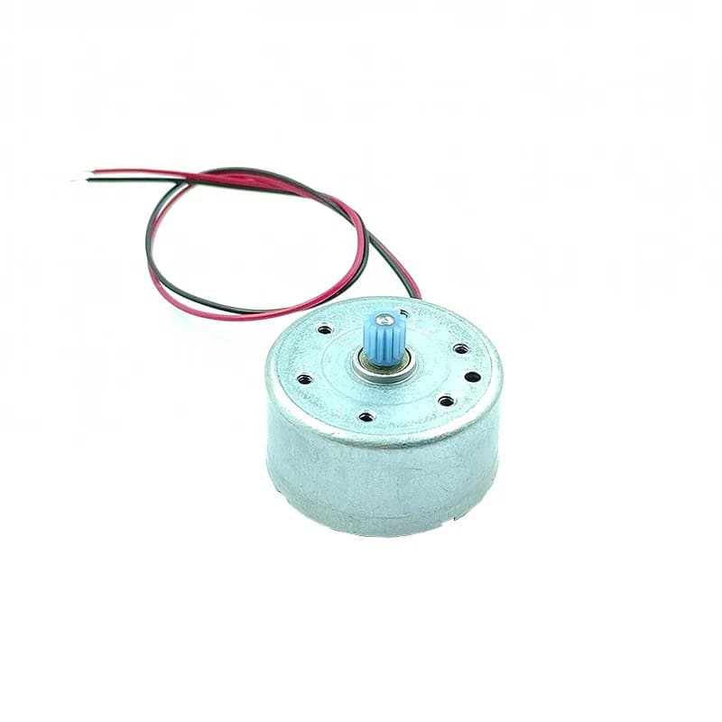 RF-300C Micro 300 Motore DC 3V 5V 6V 9V 12V 8000RPM Mini 24mm Motore Mandrino Rotondo 2mm Albero FAI DA TE Energia Solare Hobby Giocattolo Modello di Ventilatore